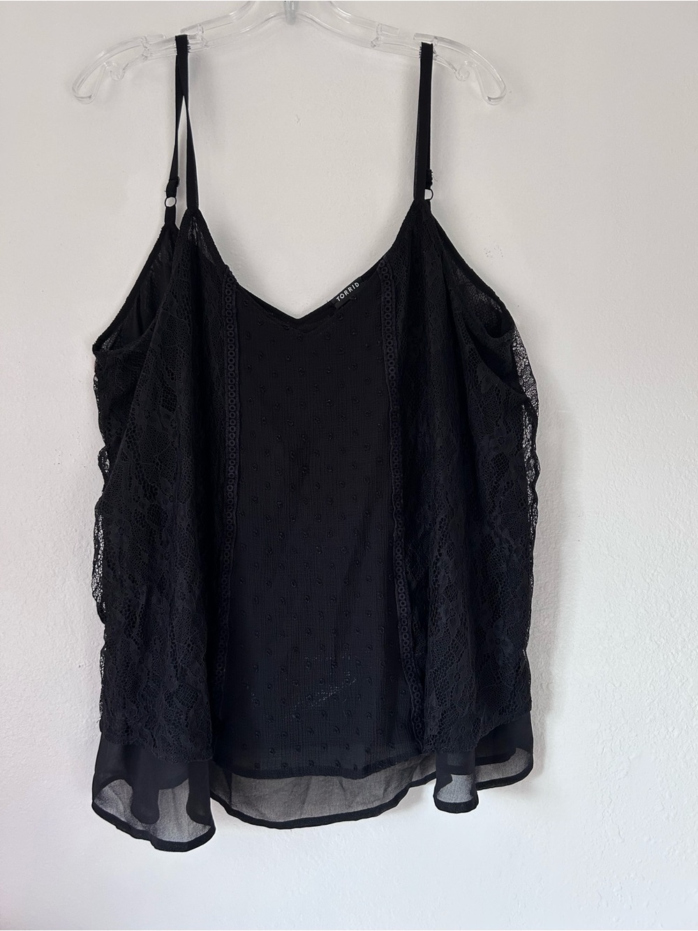 Torrid Women’s black camisole tank top size 1